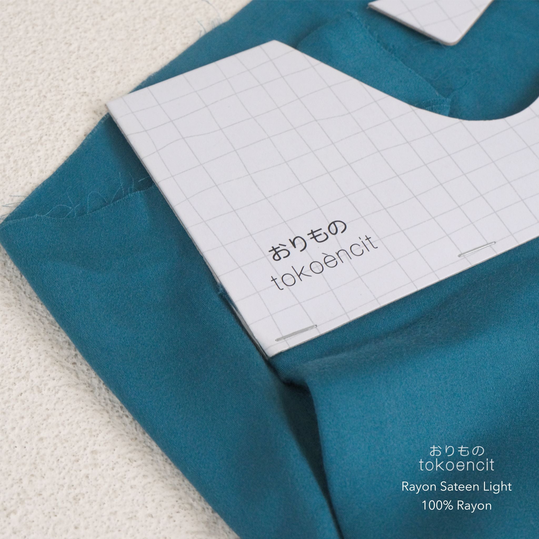 Rayon Sateen Light | Solid