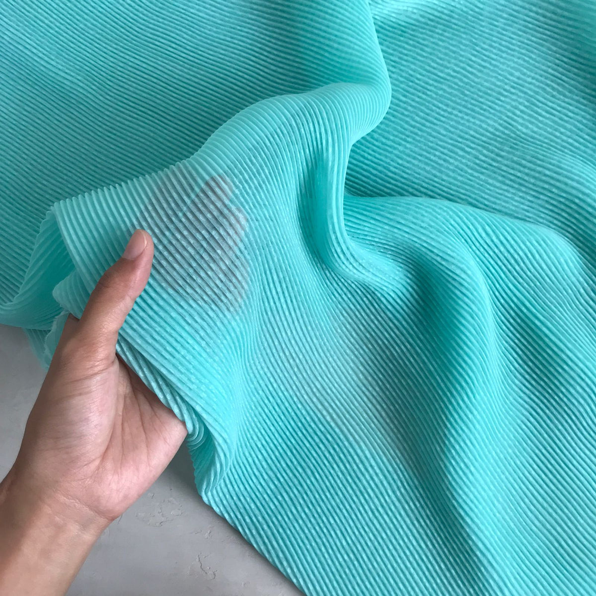 Chiffon Silk | Pleat Lidi Gel. Dot