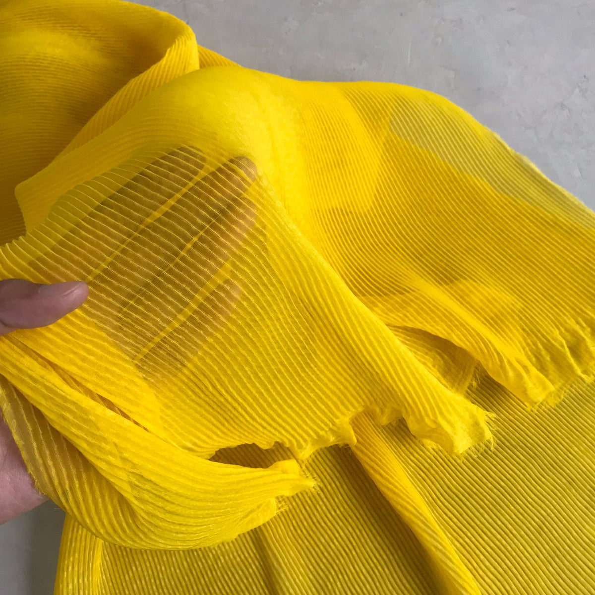 Chiffon Silk | Pleat Lidi Gel. Dot