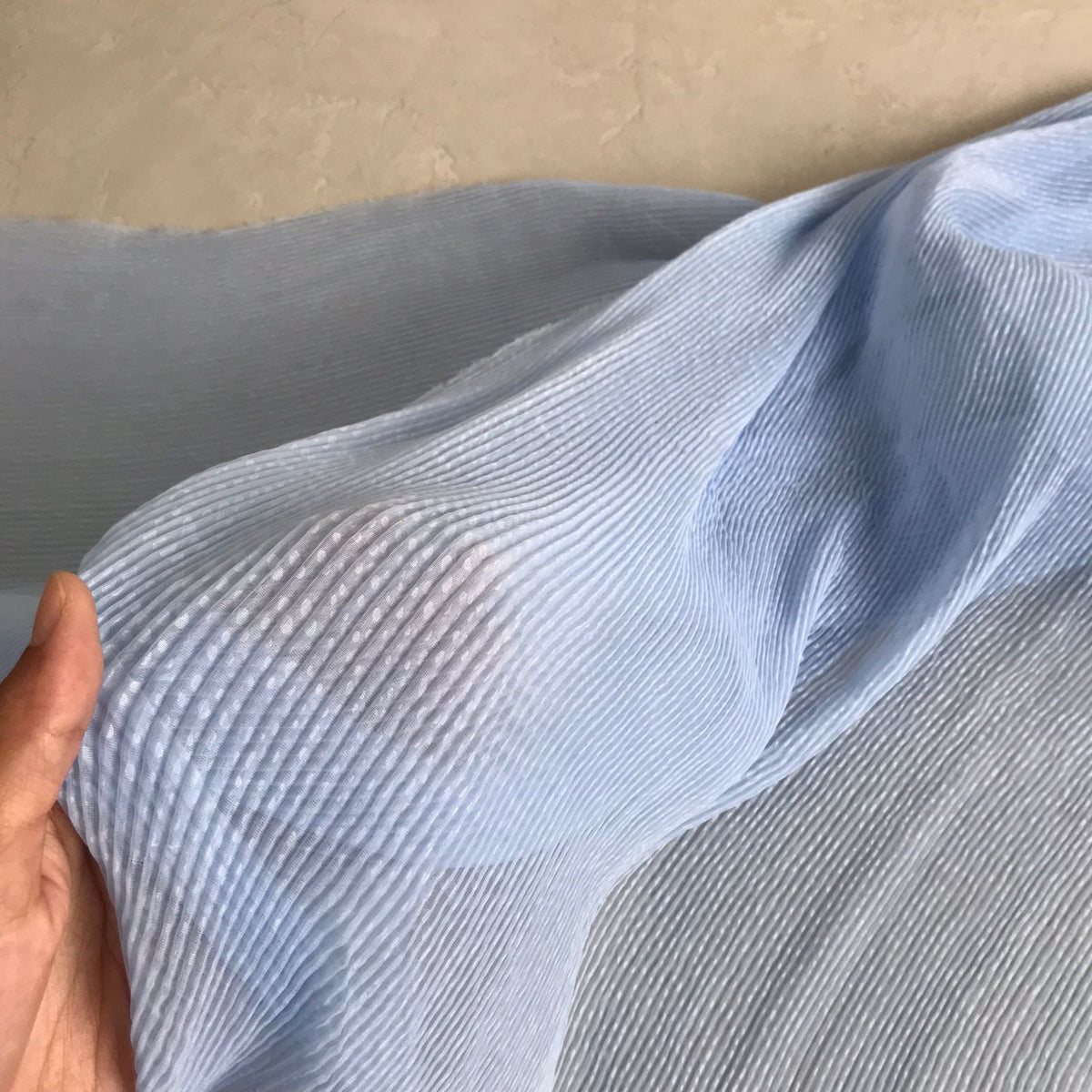 Chiffon Silk | Pleat Lidi Gel. Dot