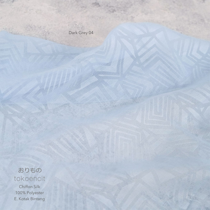 Chiffon Silk | E. Kotak Bintang