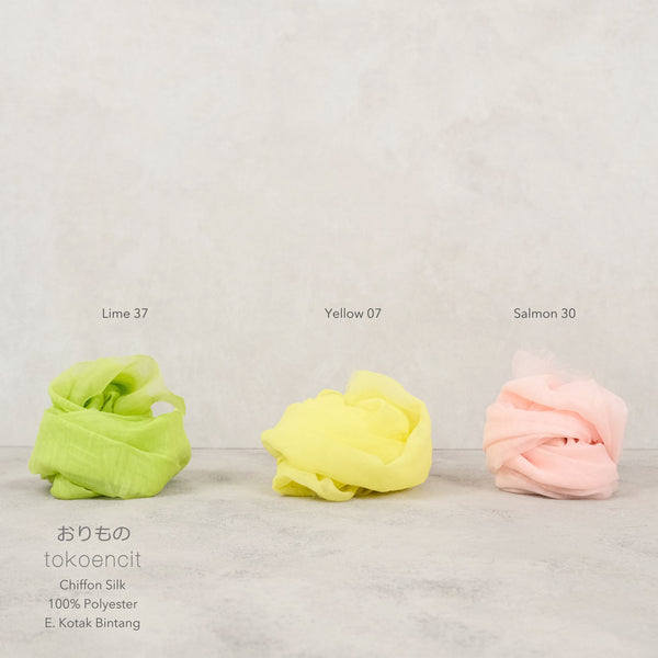 Chiffon Silk | E. Kotak Bintang