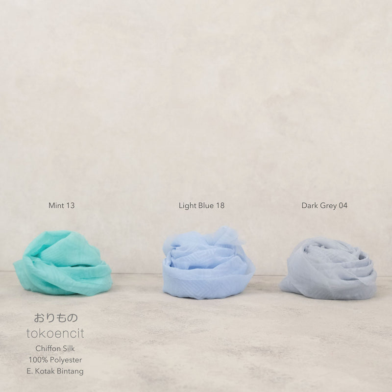 Chiffon Silk | E. Kotak Bintang