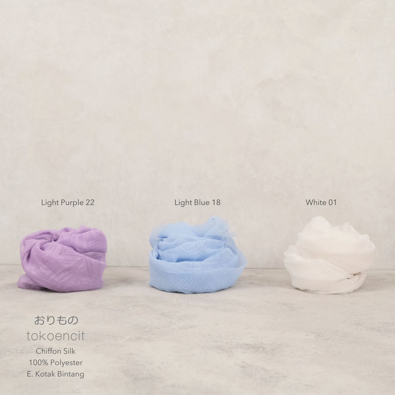 Chiffon Silk | E. Kotak Bintang