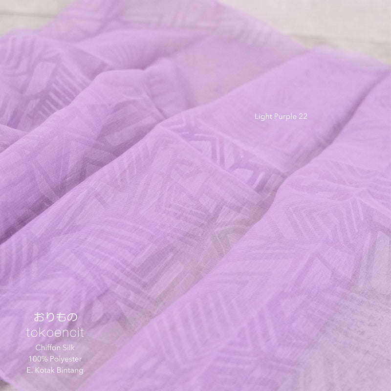 Chiffon Silk | E. Kotak Bintang