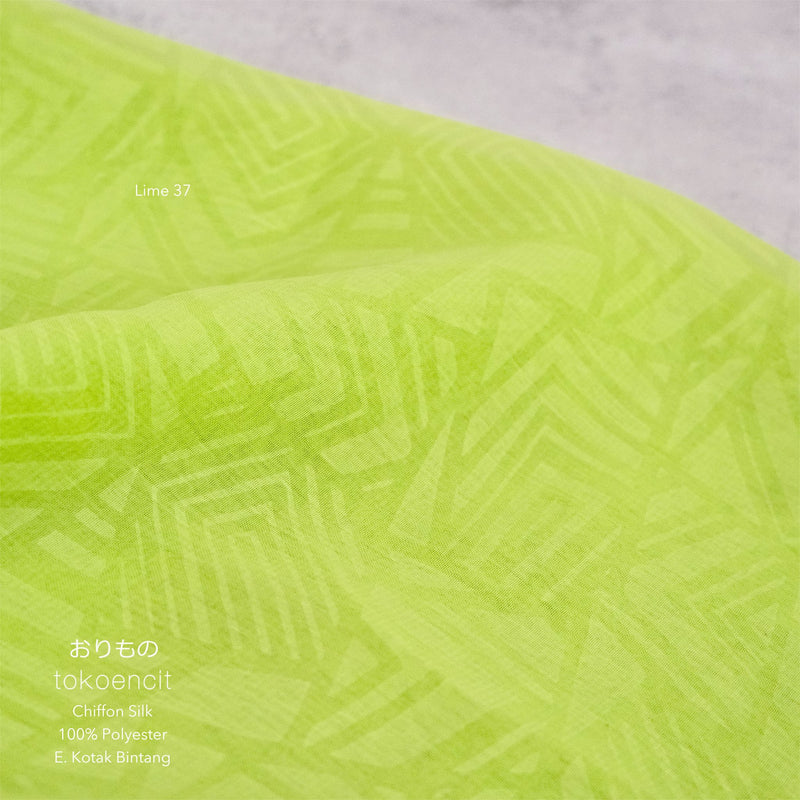 Chiffon Silk | E. Kotak Bintang
