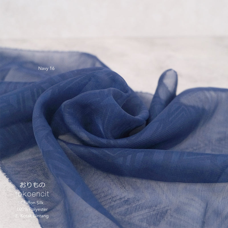 Chiffon Silk | E. Kotak Bintang