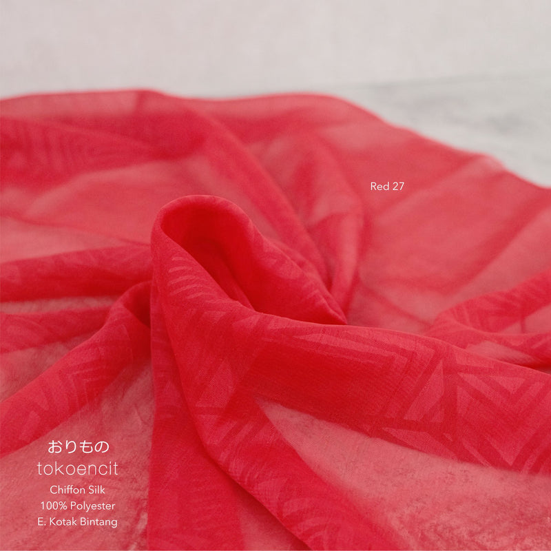 Chiffon Silk | E. Kotak Bintang