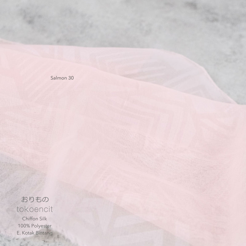 Chiffon Silk | E. Kotak Bintang