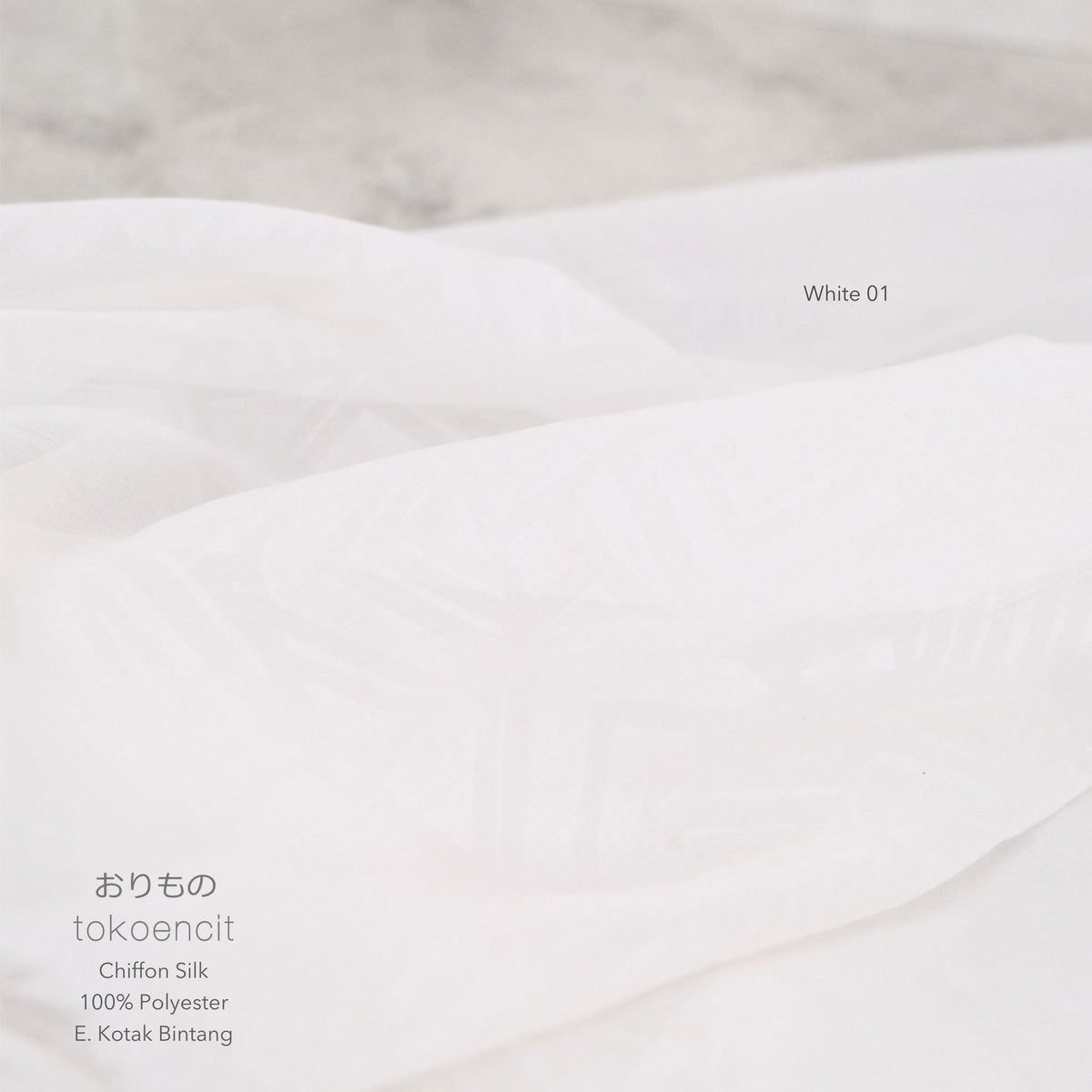 Chiffon Silk | E. Kotak Bintang