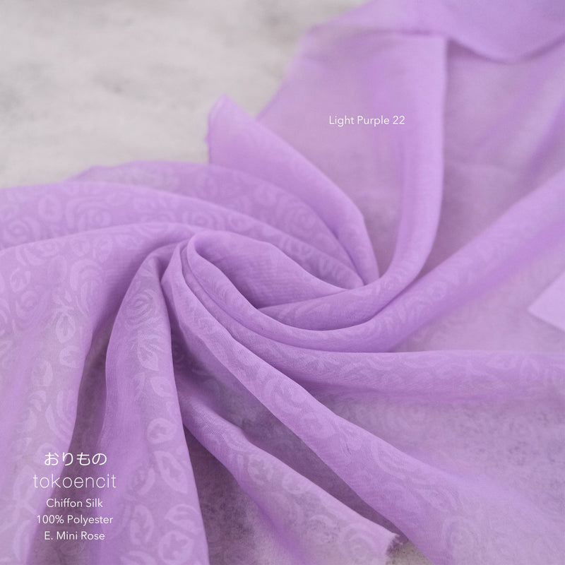 Chiffon Silk | E. Mini Rose