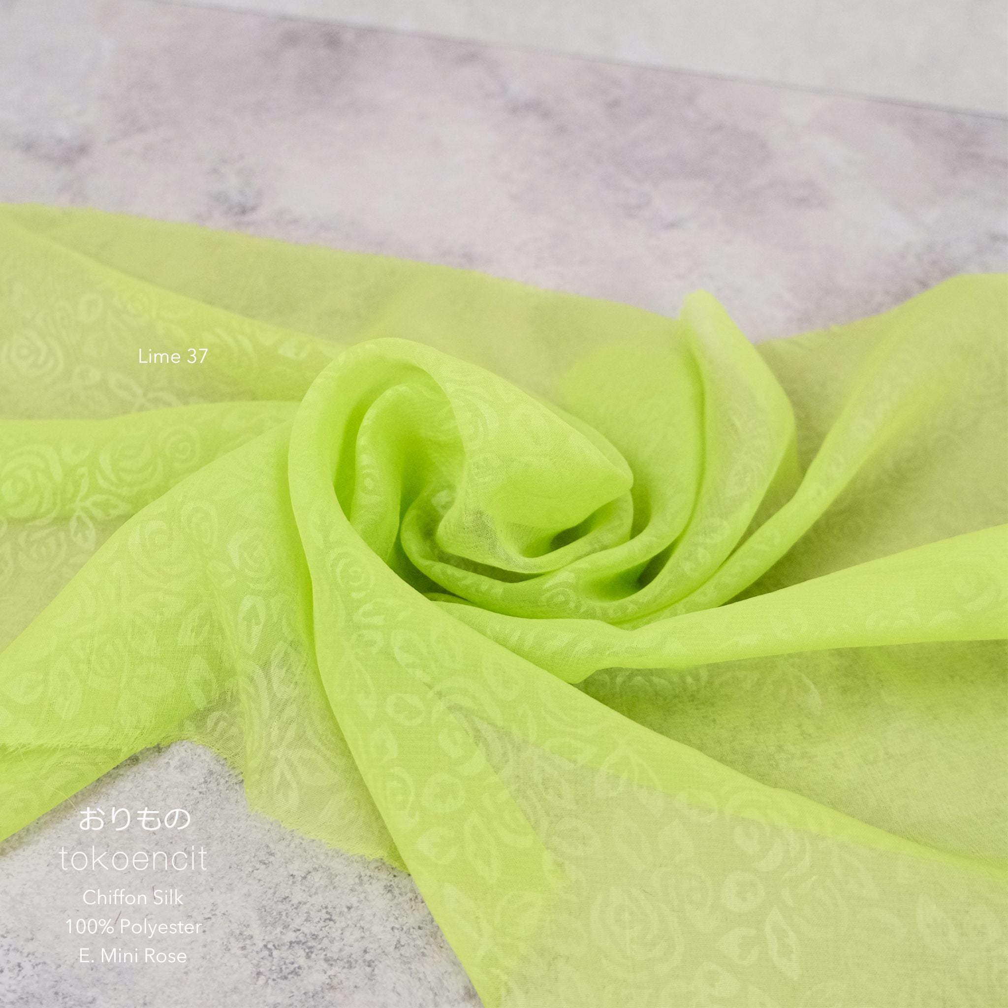 Chiffon Silk | E. Mini Rose