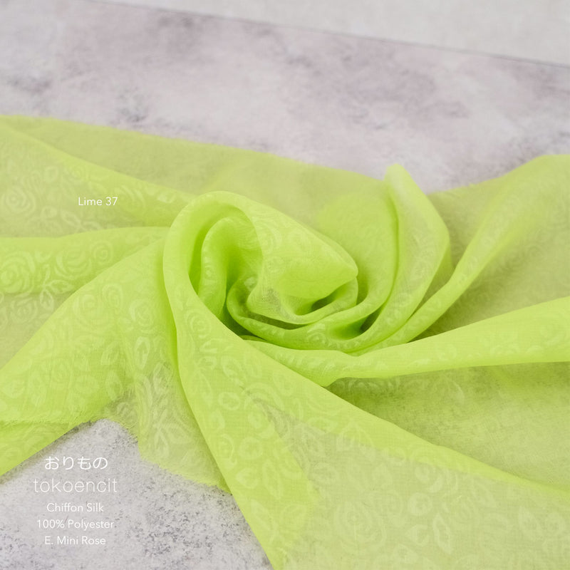 Chiffon Silk | E. Mini Rose