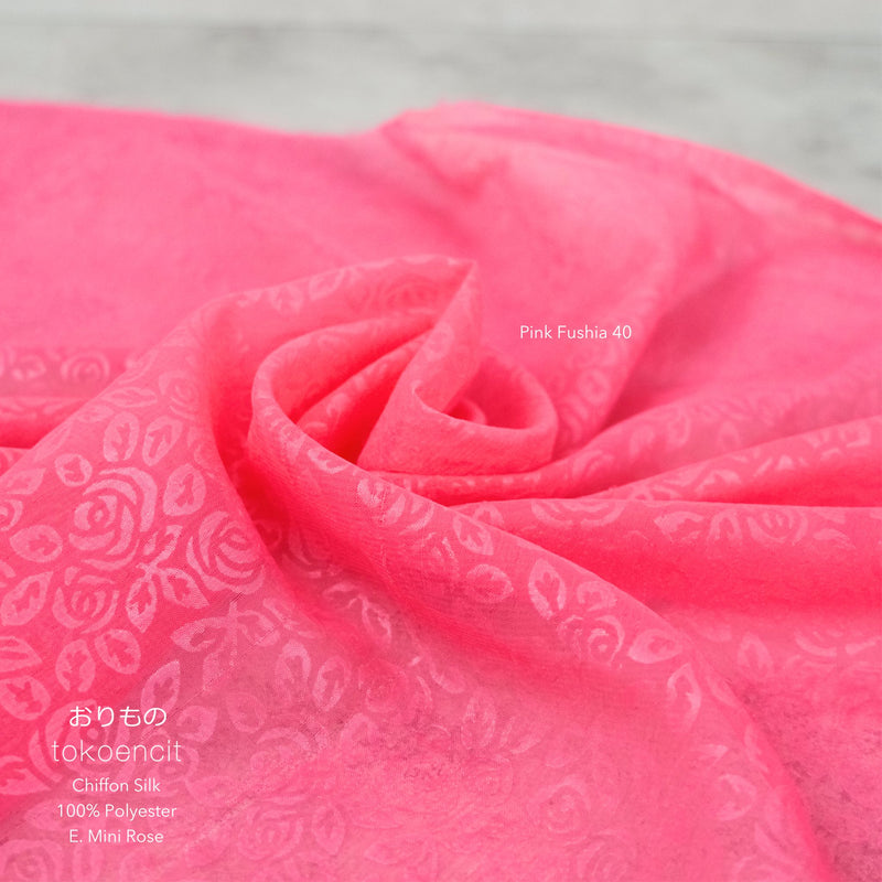 Chiffon Silk | E. Mini Rose