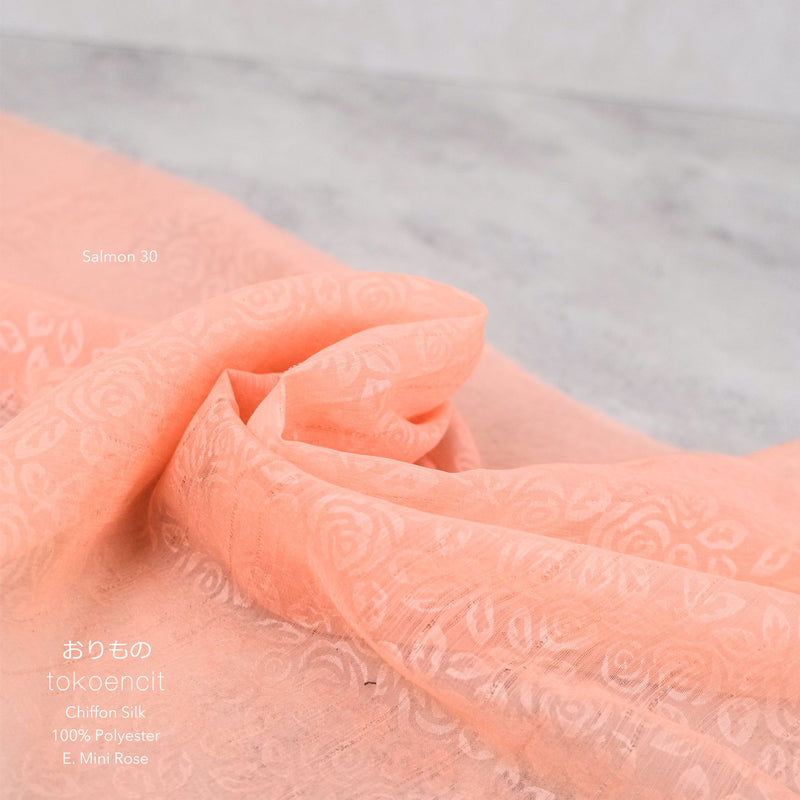 Chiffon Silk | E. Mini Rose