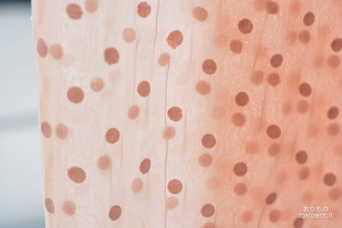 Chiffon Silk | Flocking Dot 0.8cm