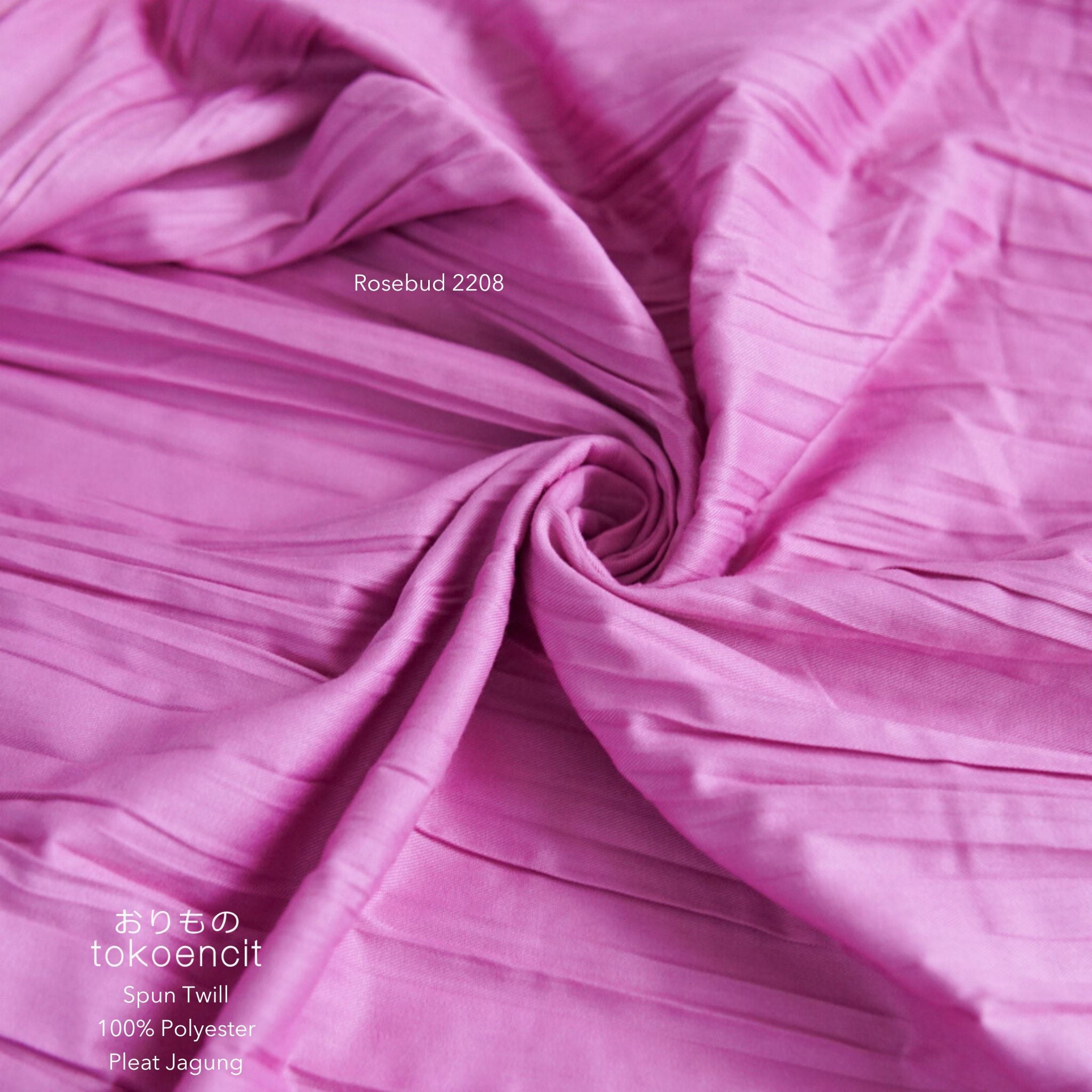Spun Twill | Pleat Jagung