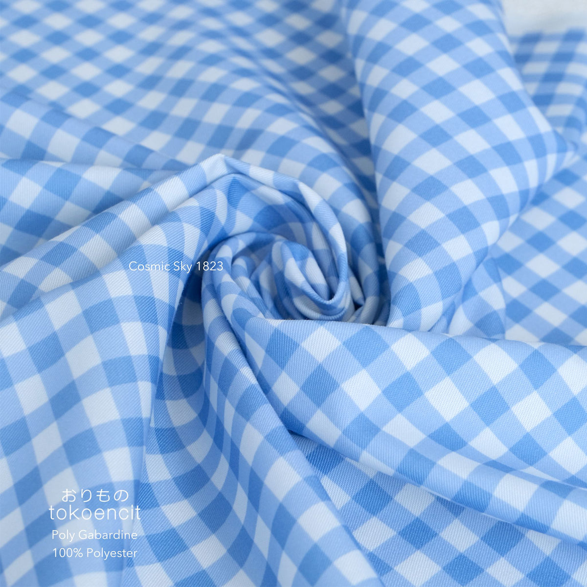 Poly Gabardine Twill | Gingham 24 1CM