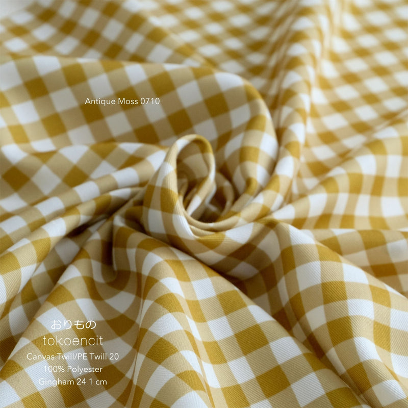 Canvas Twill / PE Twill 20 | Gingham 24 1CM