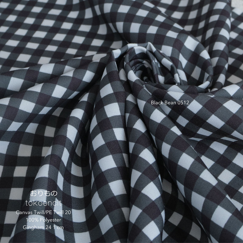 Canvas Twill / PE Twill 20 | Gingham 24 1CM
