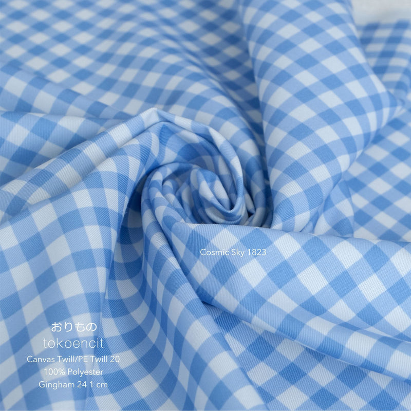Canvas Twill / PE Twill 20 | Gingham 24 1CM