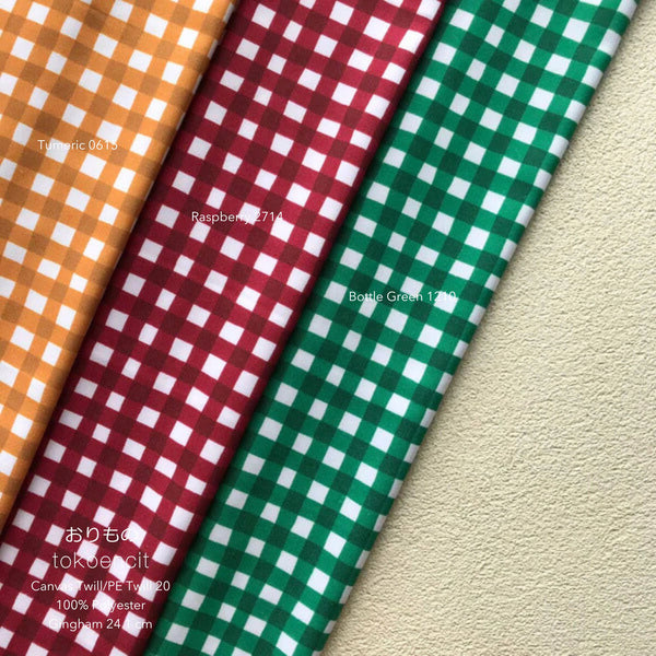 Canvas Twill / PE Twill 20 | Gingham 24 1CM