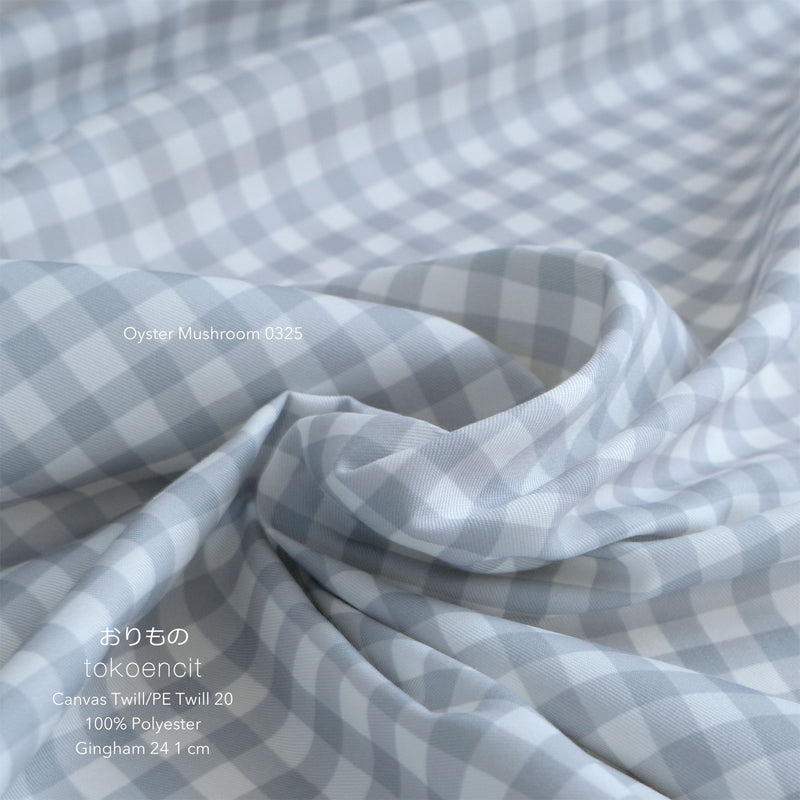 Canvas Twill / PE Twill 20 | Gingham 24 1CM