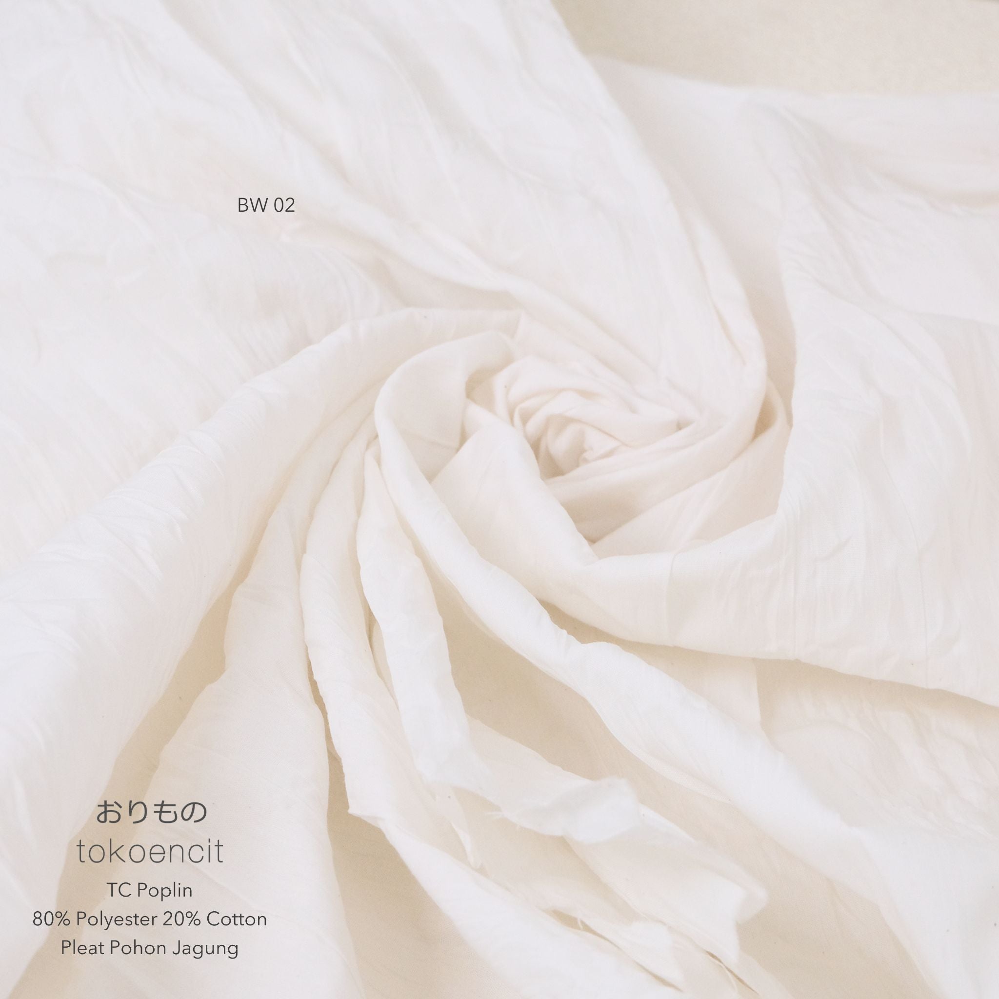 TC Poplin | Pleat Pohon Jagung