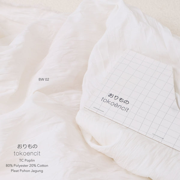 TC Poplin | Pleat Pohon Jagung
