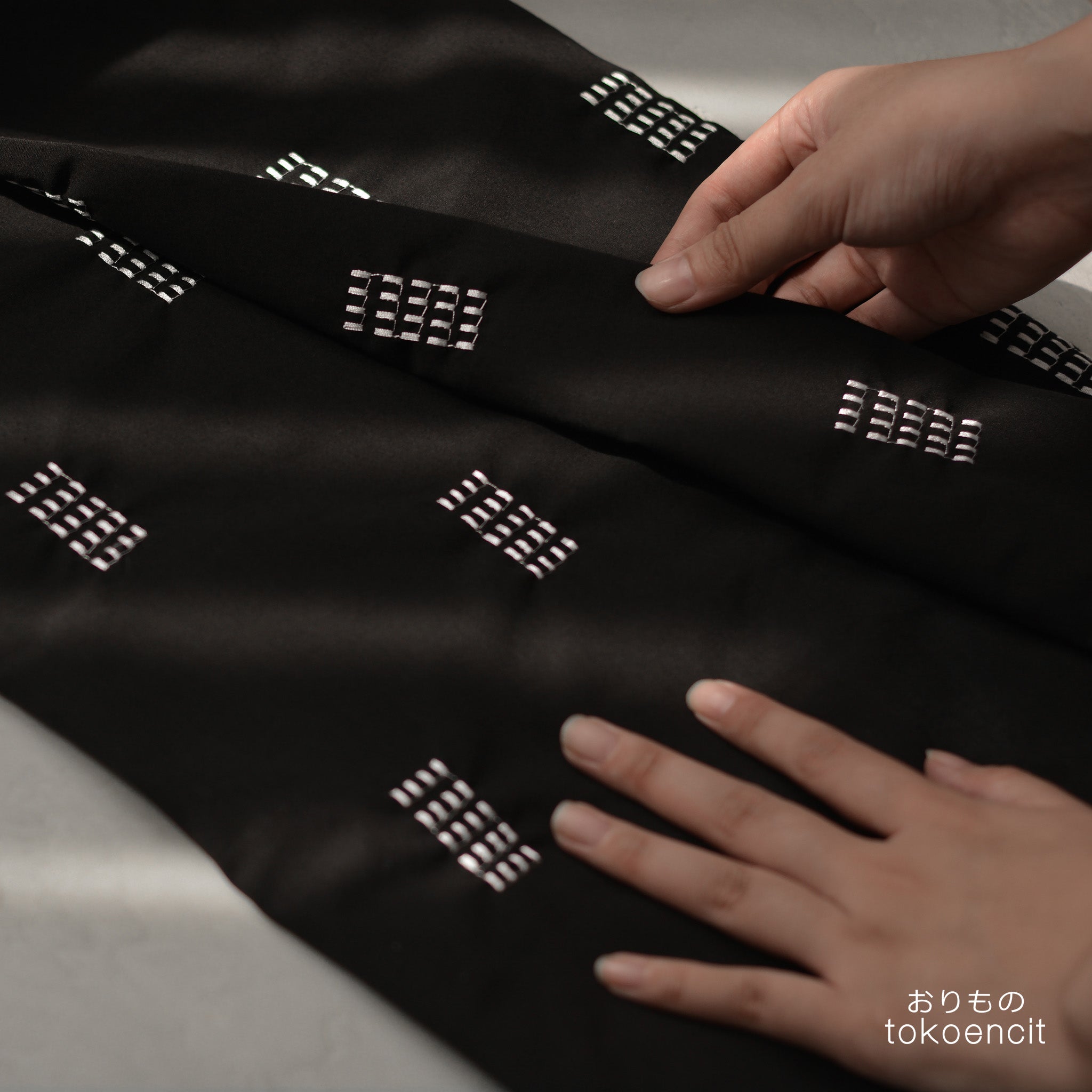 Cotton Rich | Square Stripe Embro