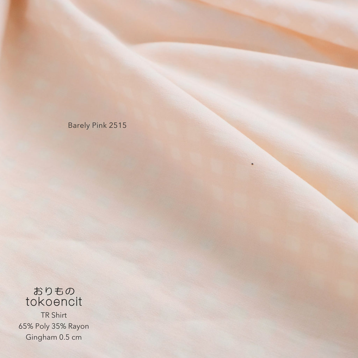 TR Shirt | Gingham 0.5 cm