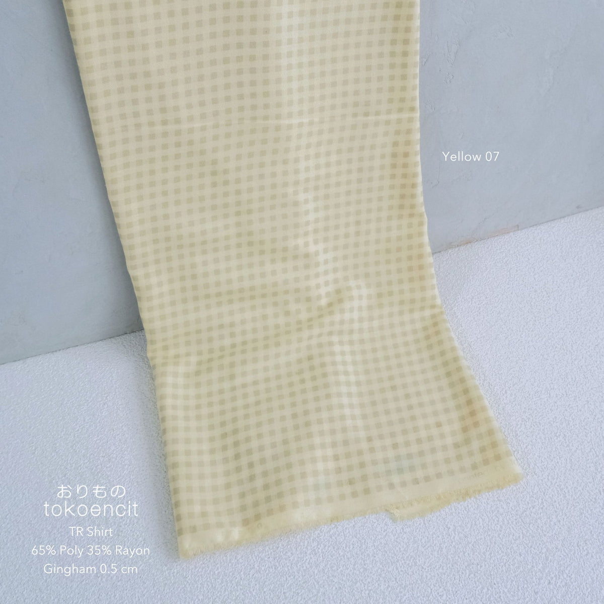 TR Shirt | Gingham 0.5 cm