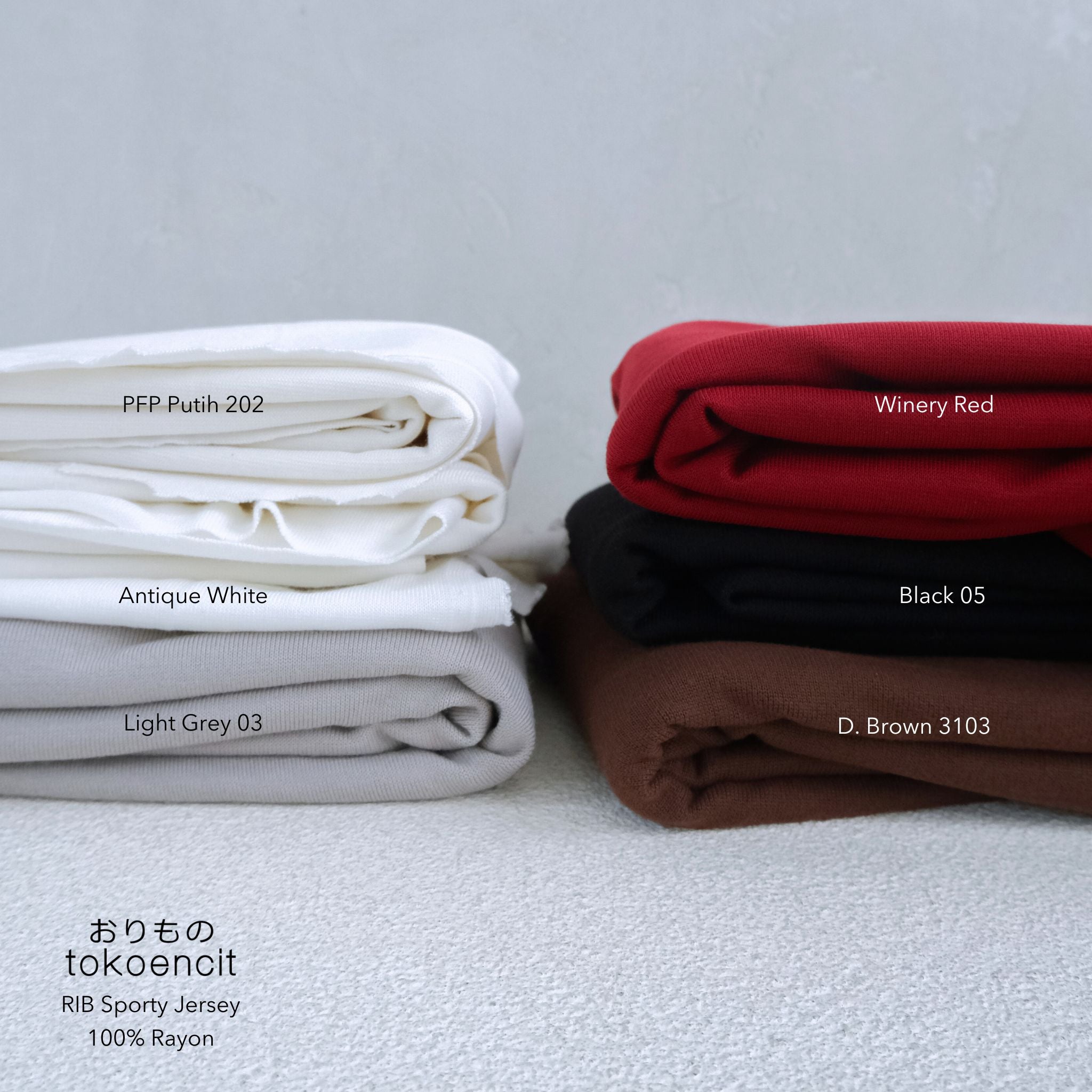 RIB Sporty Jersey | Solid