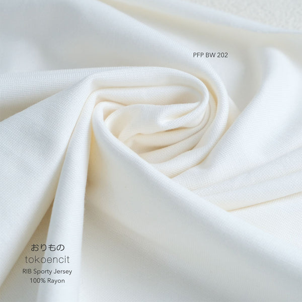 RIB Sporty Jersey | Solid