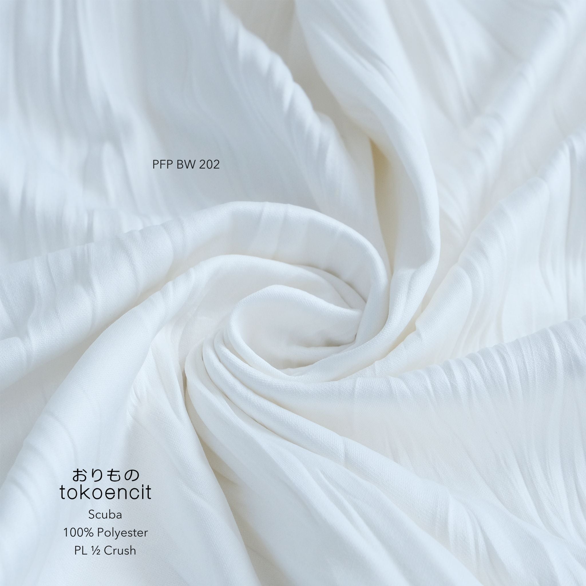 Scuba | Pleat 1/2 Crush