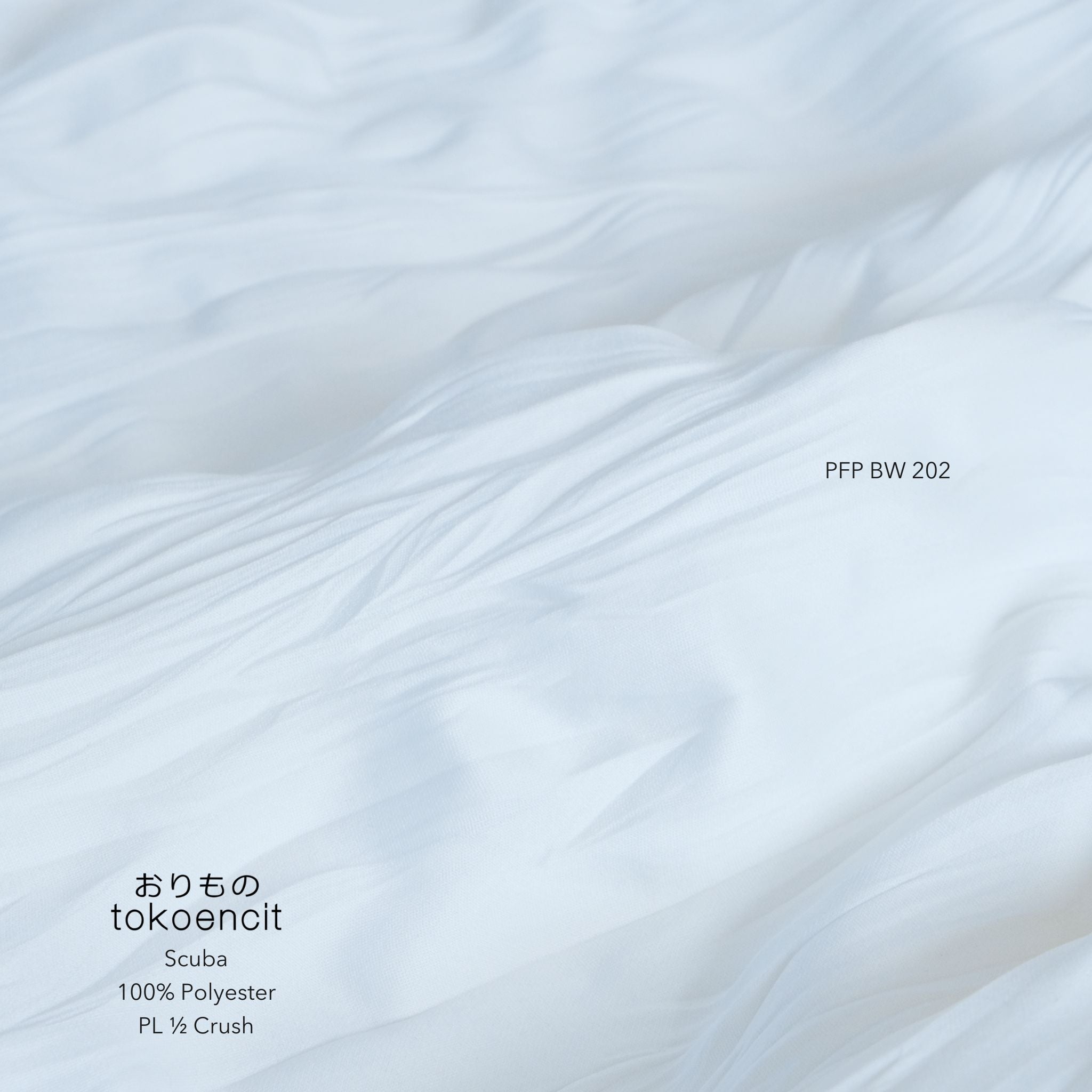 Scuba | Pleat 1/2 Crush