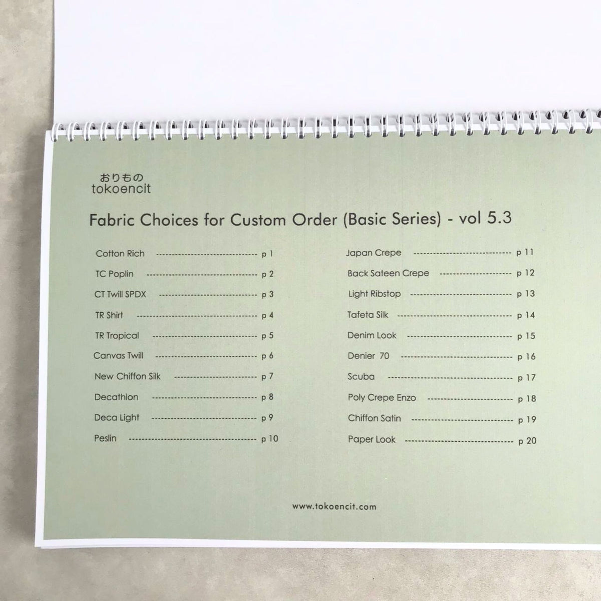 Fabric Catalogue vol 5.3 | For Custom Order (New Batch)