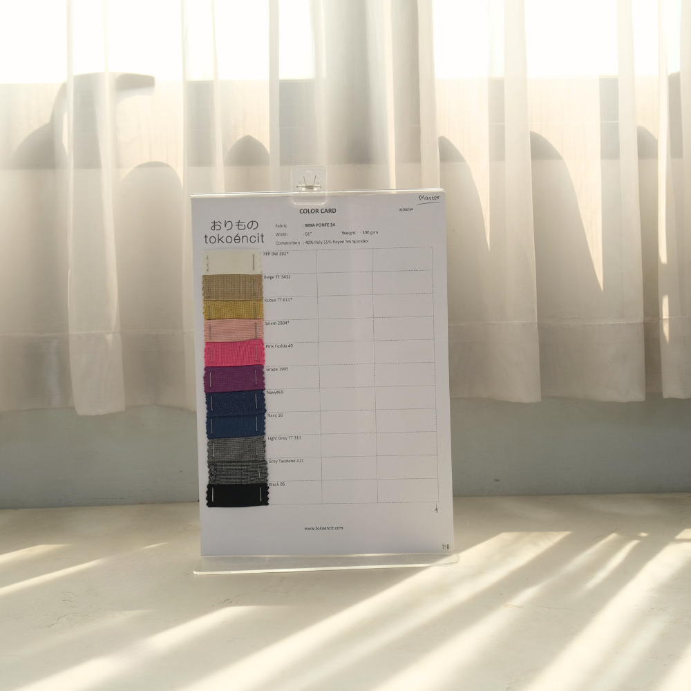 Color Card - Knits