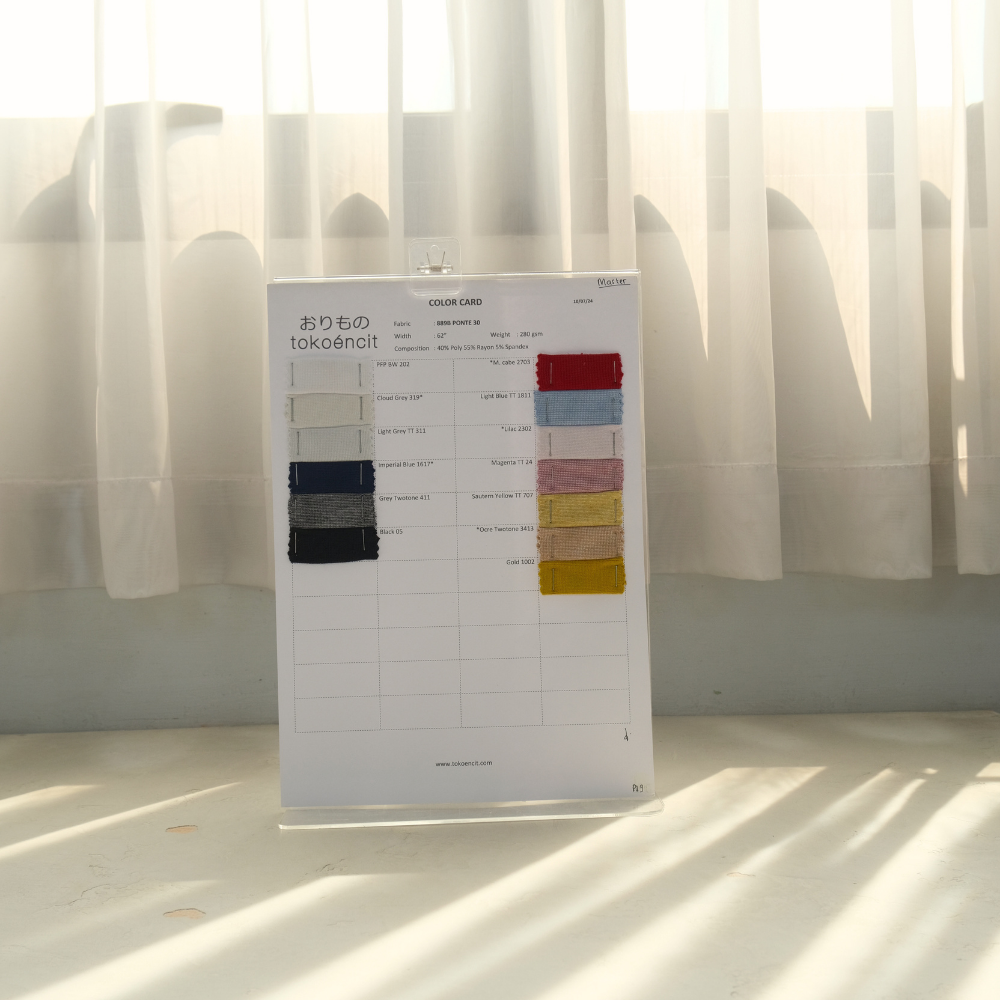 Color Card - Knits