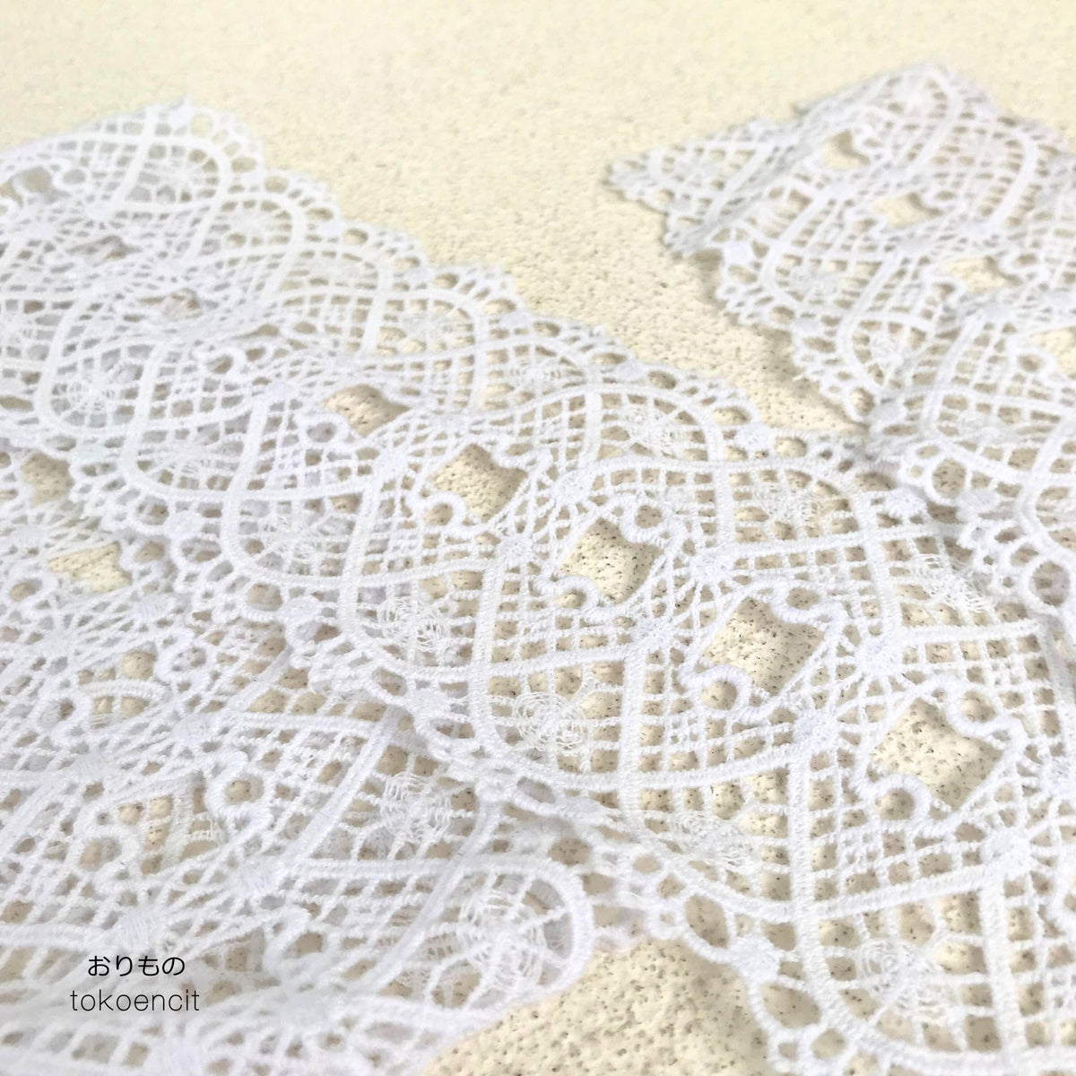 Renda Giper 4-10 cm | Motif A White 3A
