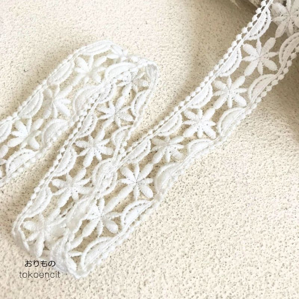 Renda Giper 4-10 cm | Motif H White 3H