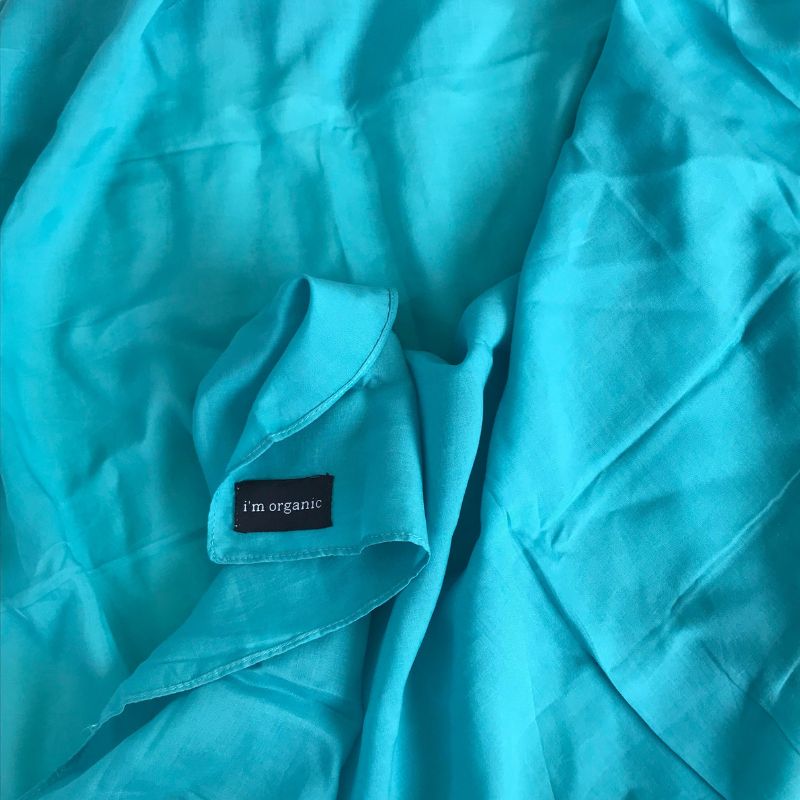Scarf 100x100cm | Tosca Aqua 1406