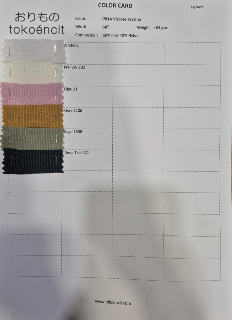 Color Card - TC & TR