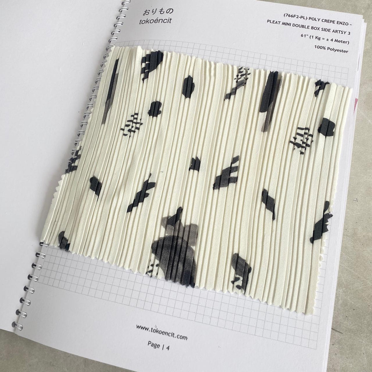 Fabric Catalogue vol 8.2 | Pleats Collection