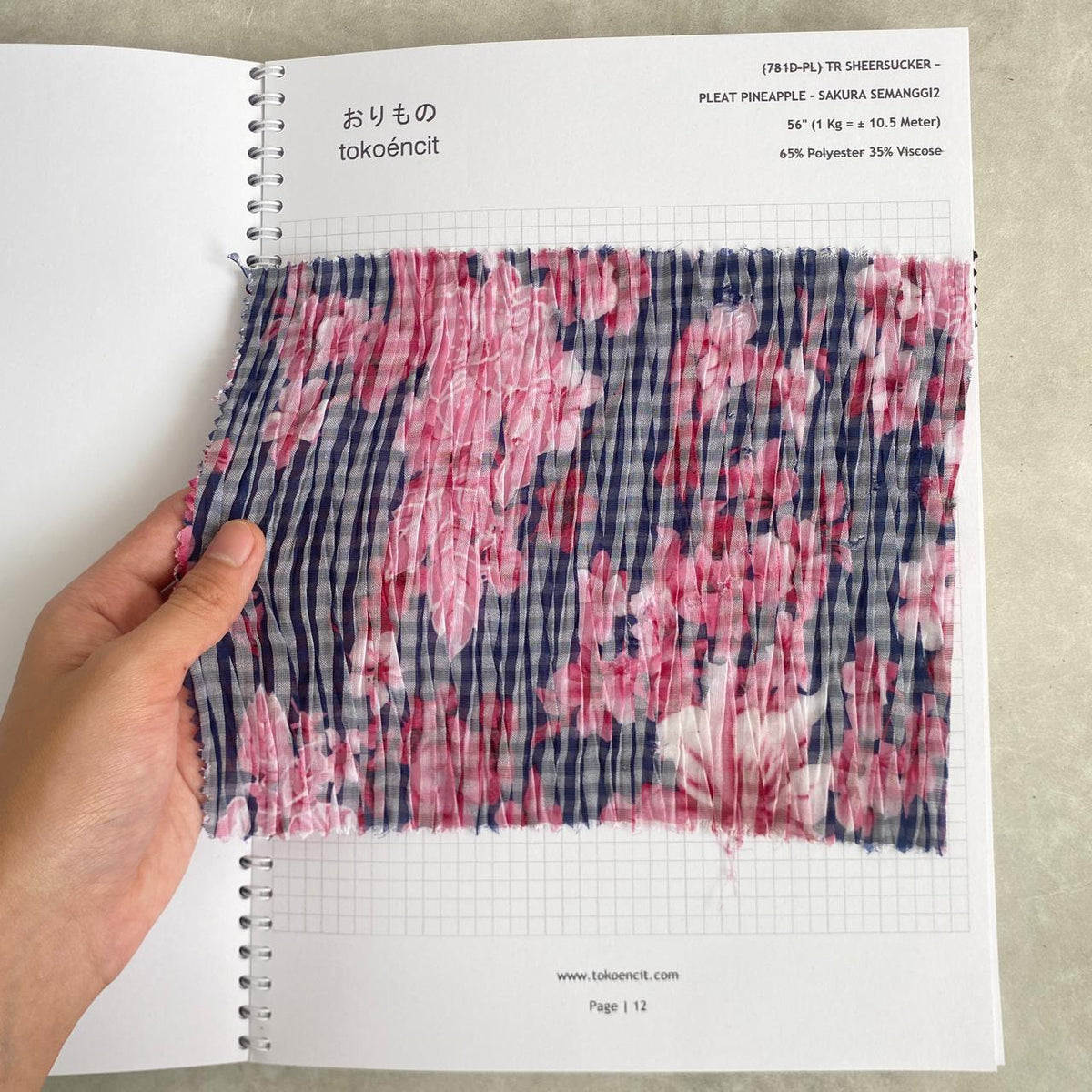 Fabric Catalogue vol 8.2 | Pleats Collection