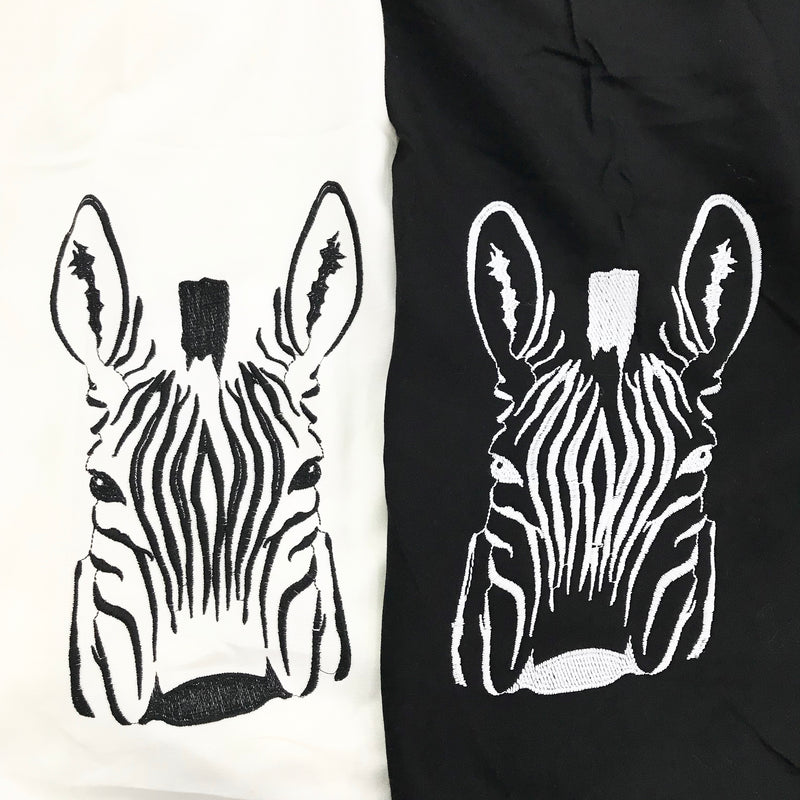 Euca Canvas Embro | Zebra Face