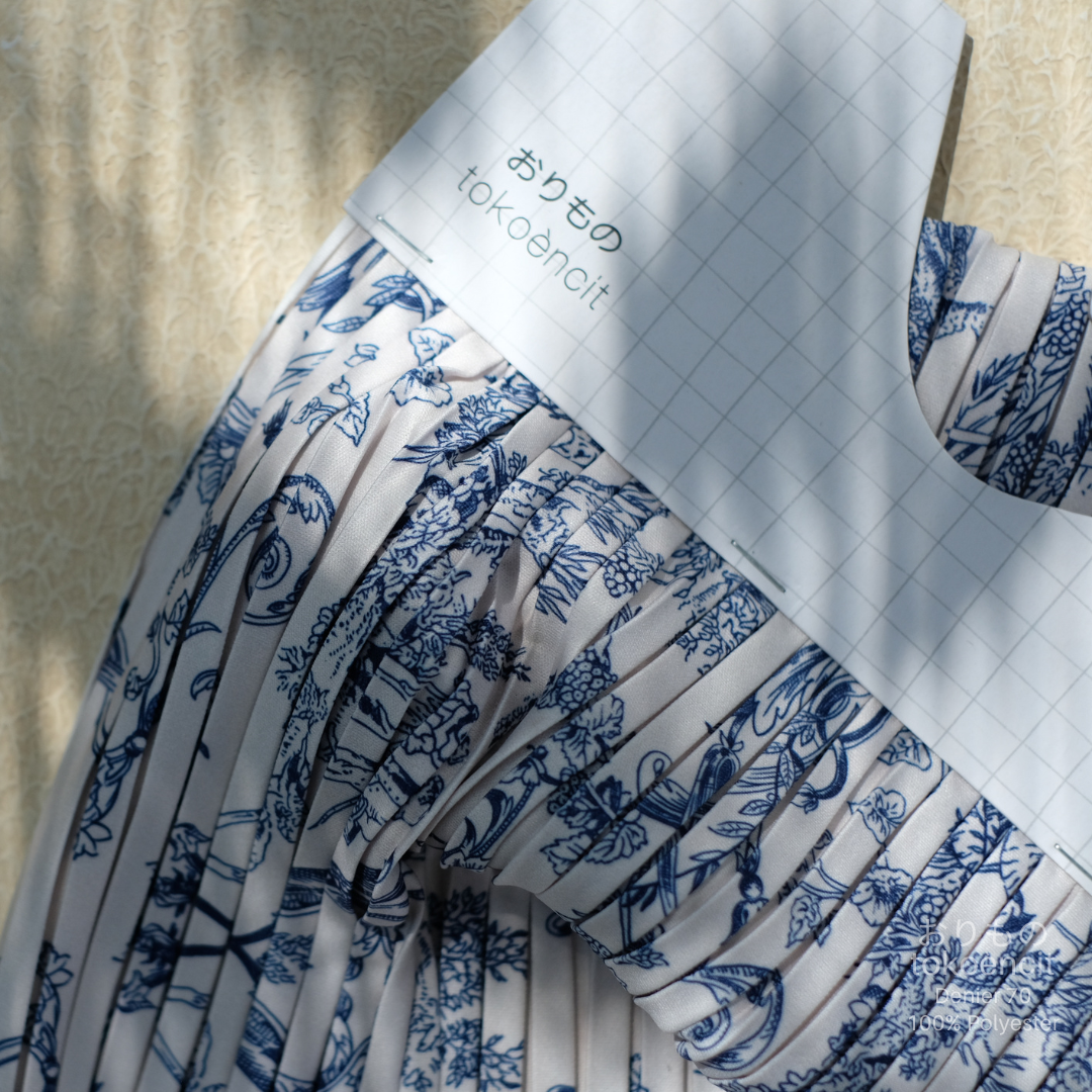 Denier Pleats | Pleat Box Side Jungle Pasley