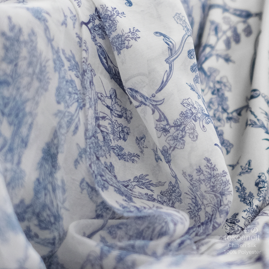 Chiffon Silk | Jungle Pasley