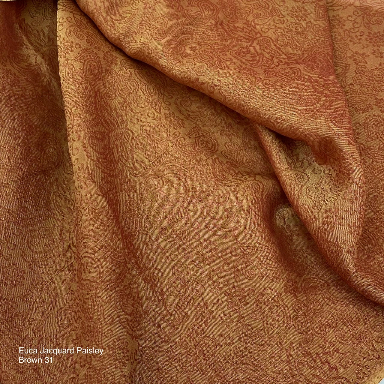 Tencel Jacquard | Paisley Solid