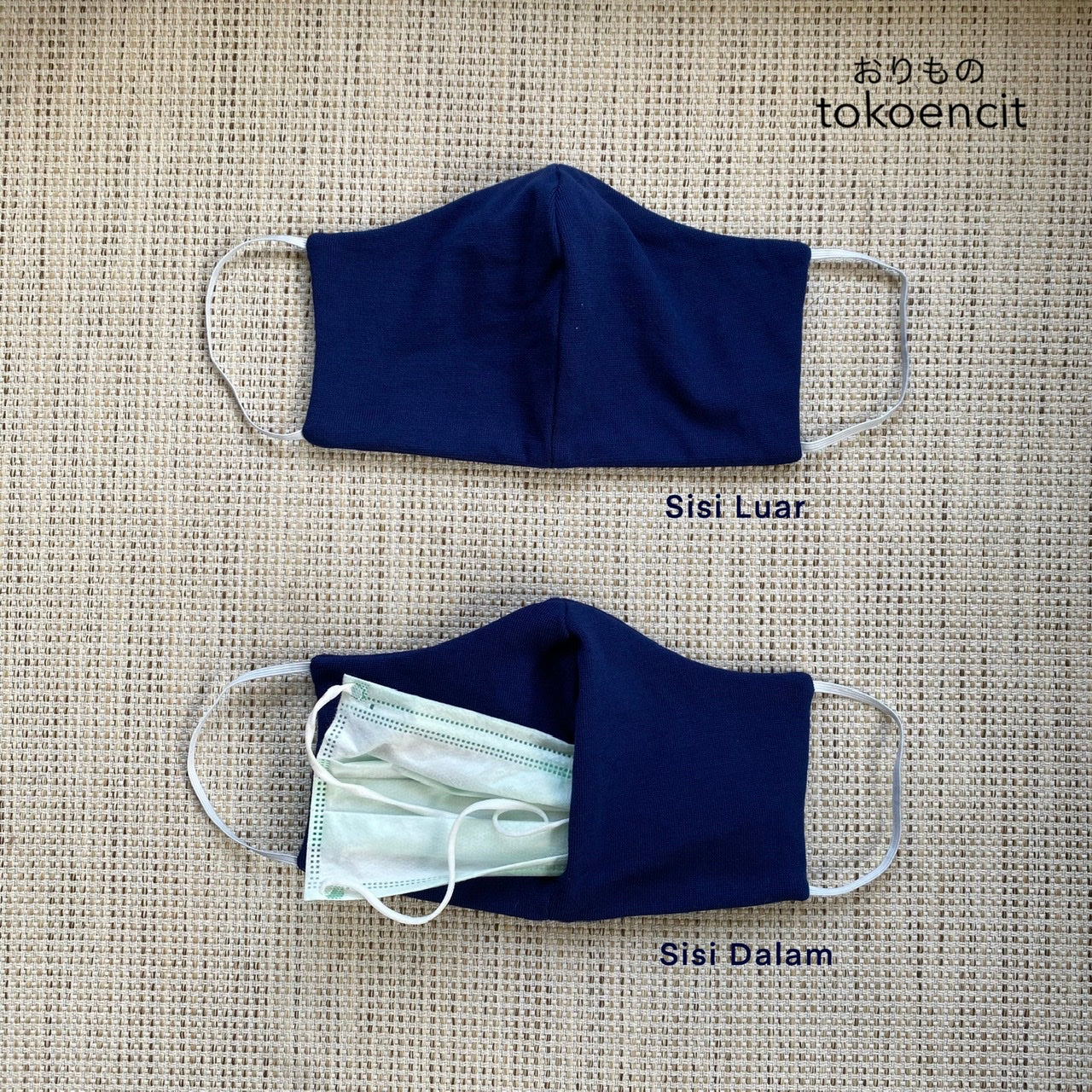 Masker PONTE | 48% Polyester 48% Rayon 4%Spdx